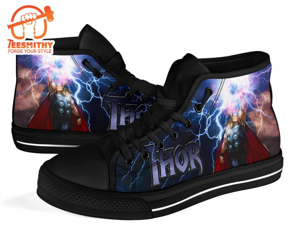 Thor High Top Shoes Comic Custom