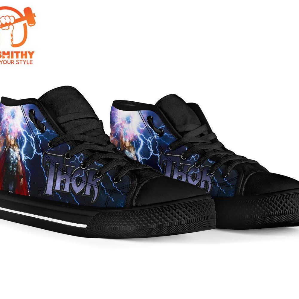 Thor High Top Shoes Comic Custom