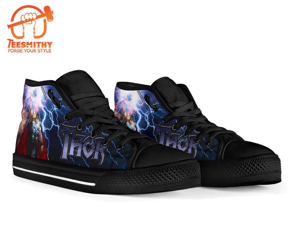 Thor High Top Shoes Comic Custom