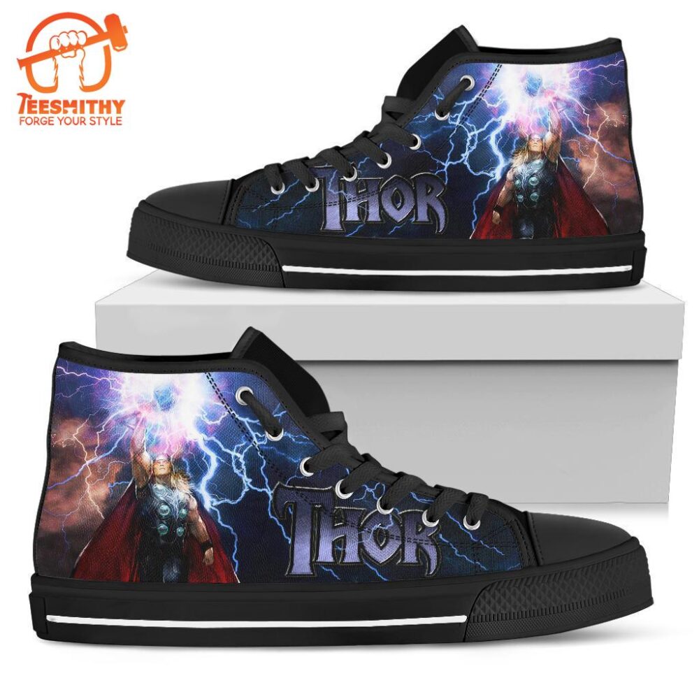 Thor High Top Shoes Comic Custom