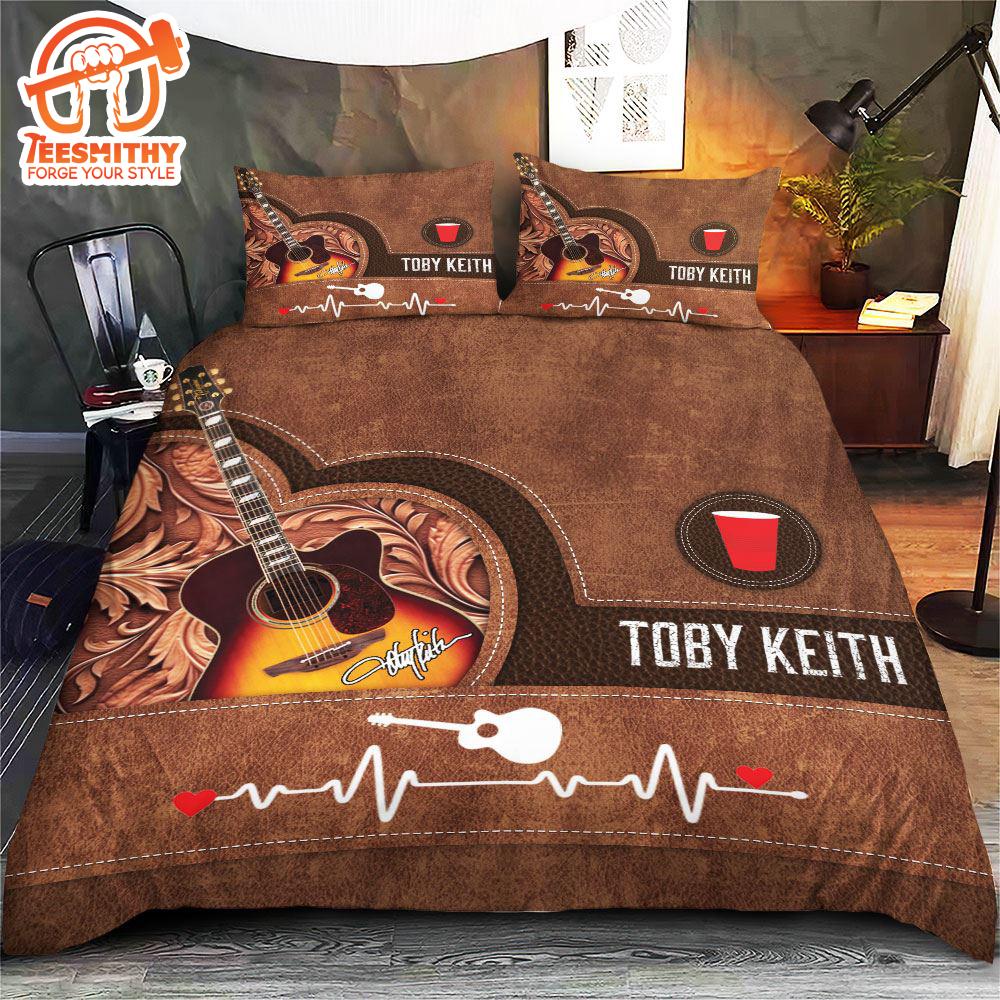 Toby Keith Bedding Set Merry Christmas Gift Fans