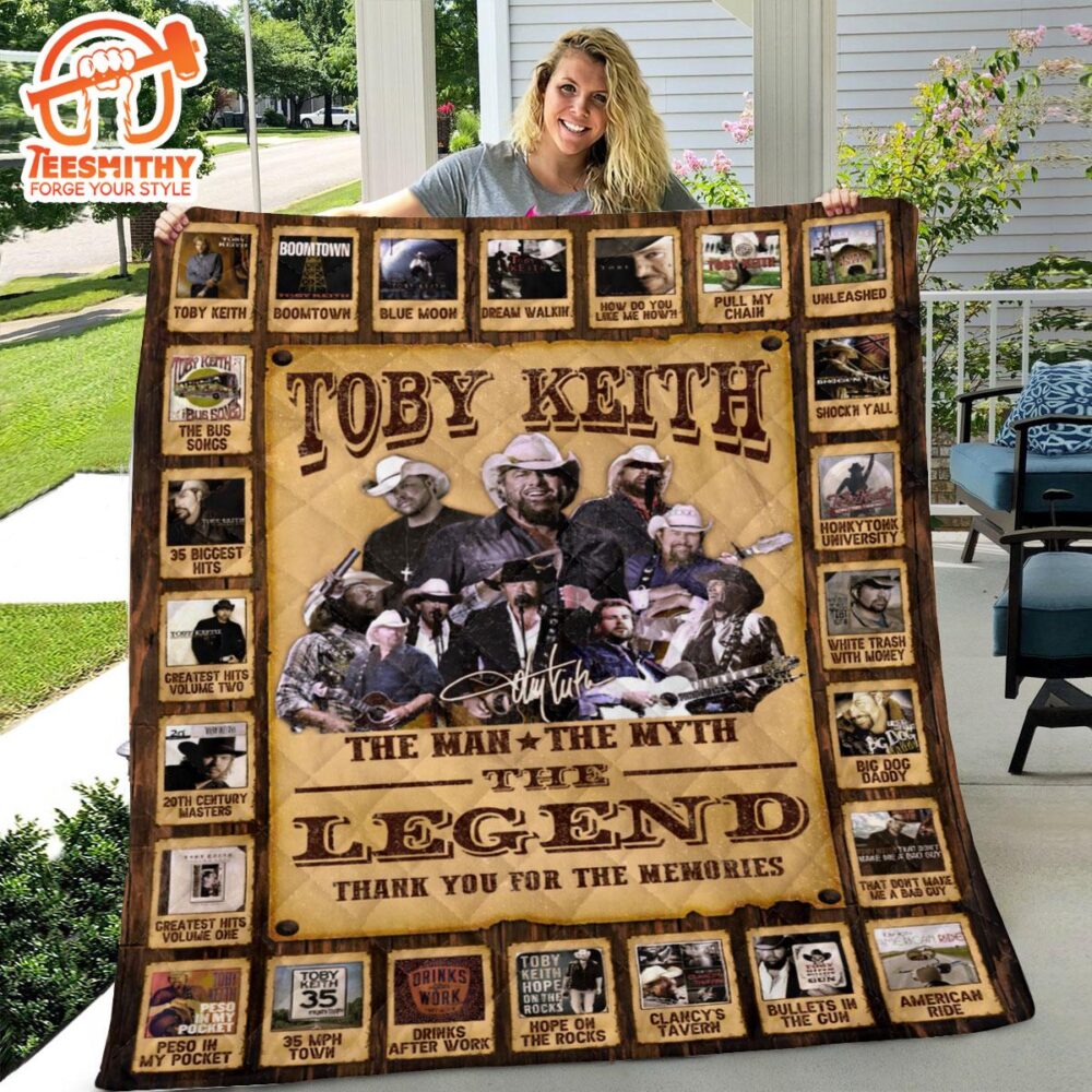 Toby Keith Merry Christmas For Fan Blanket