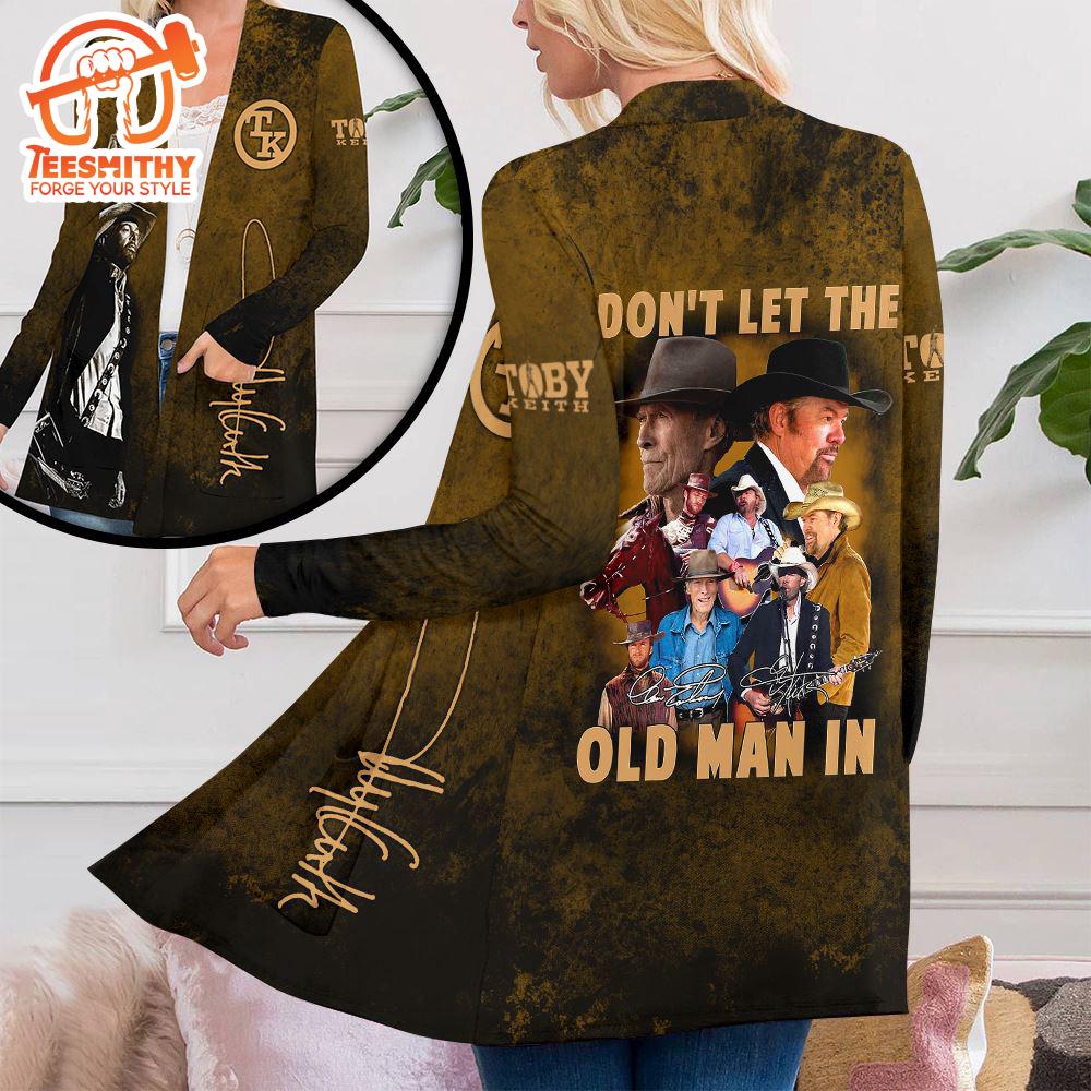 Toby Keith Women’s Patch Pocket Cardigan Gift Christmas