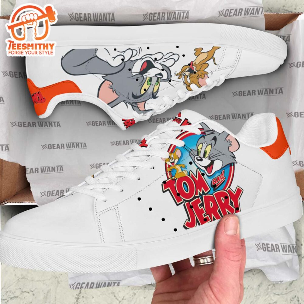 Tom & Jerry Stan Smith Shoes For Kid