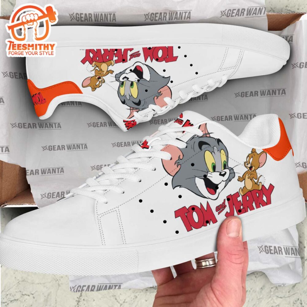 Tom & Jerry Tom Cat Stan Smith Shoes For Kid