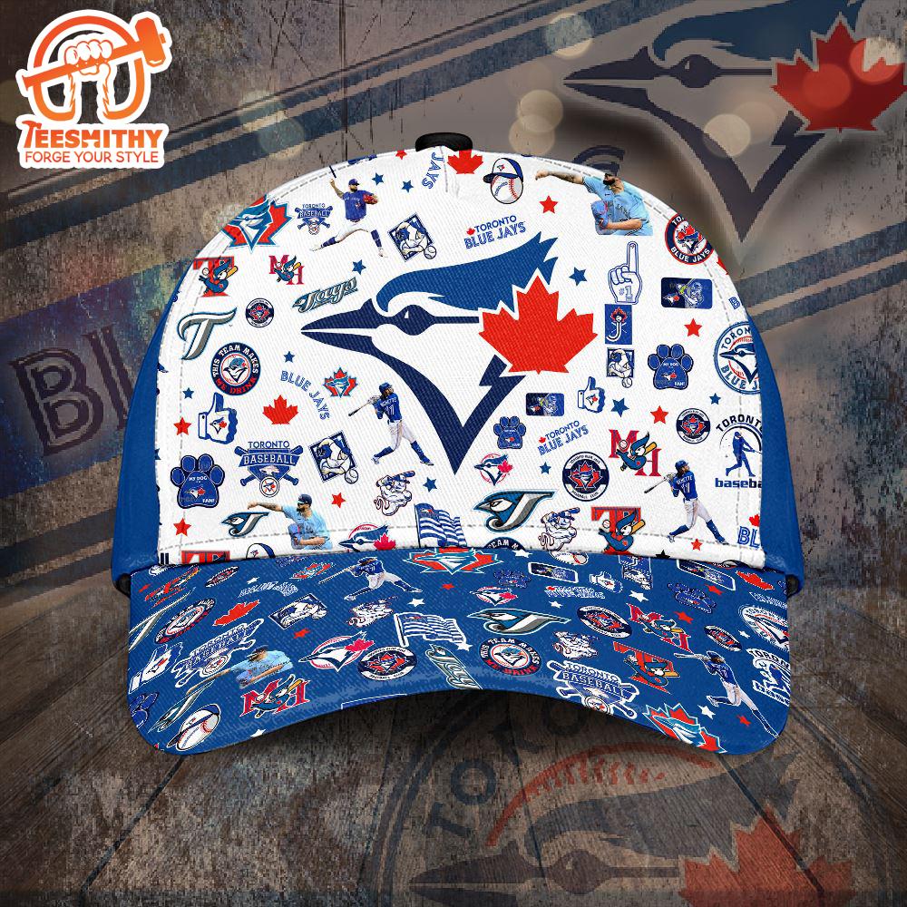 Toronto Blue Jays Classic Cap 3D Hat Trendding New