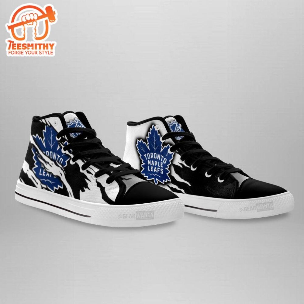 Toronto Maple Leafs High Top Shoes Custom For Fans