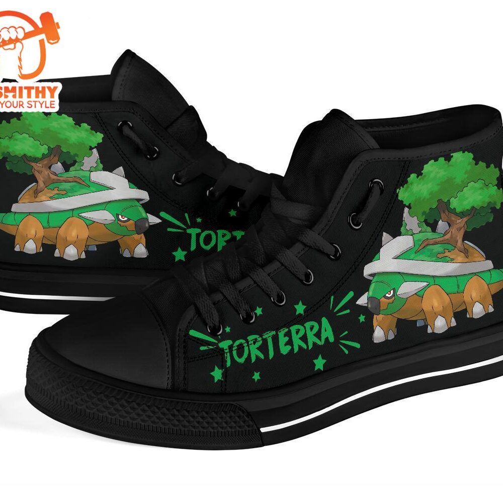 Torterra High Top Shoes Gift Idea