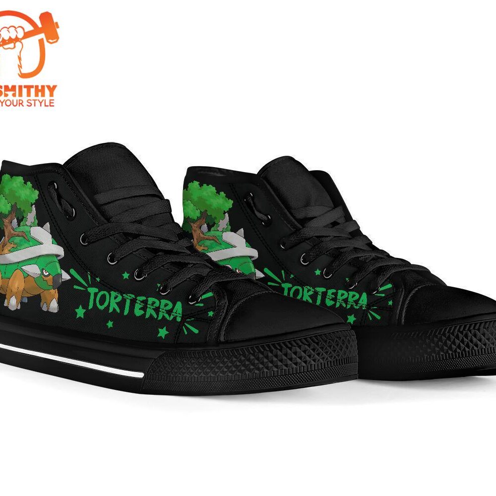 Torterra High Top Shoes Gift Idea