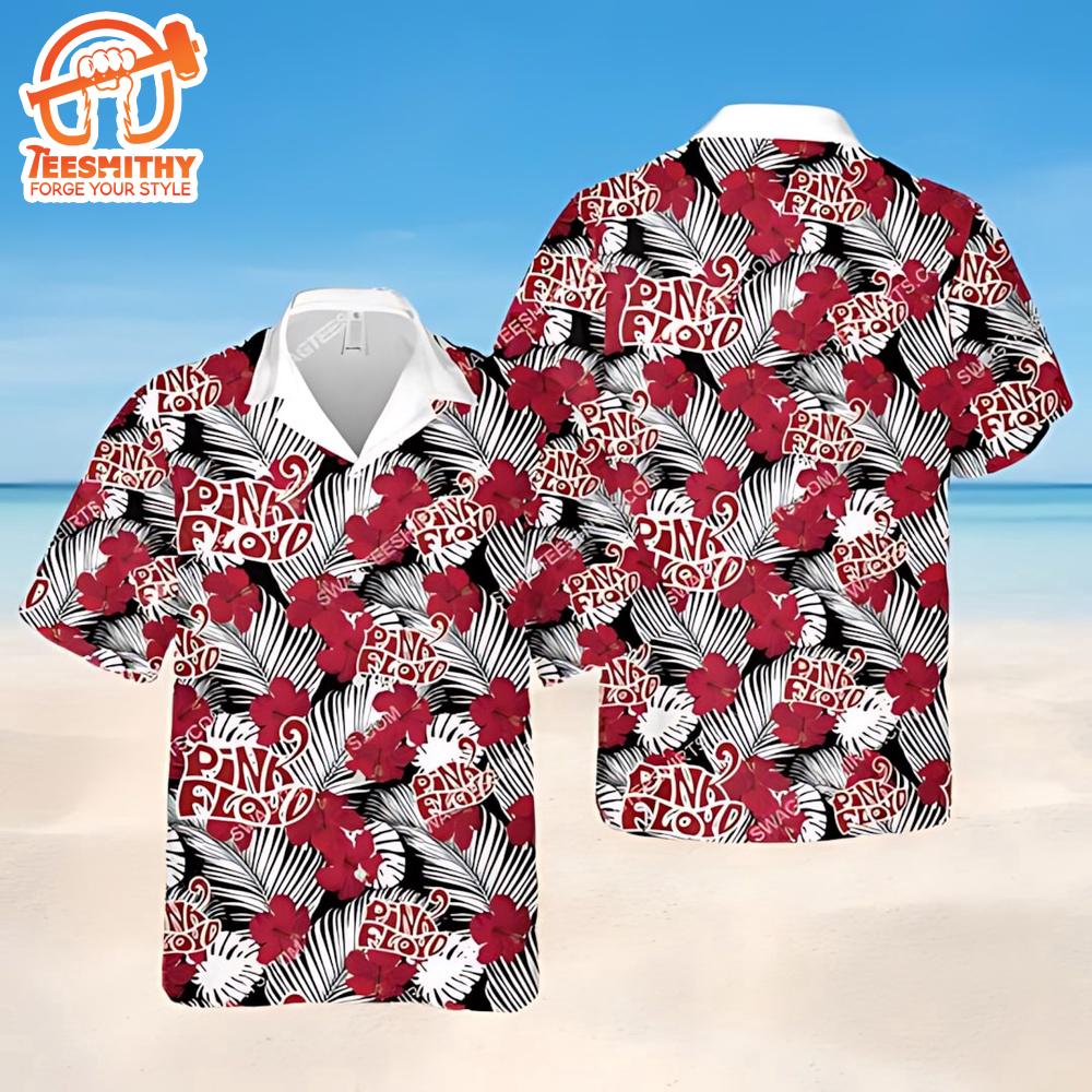 Tropical Pink Floyd Vibe Hawaiian Shirt