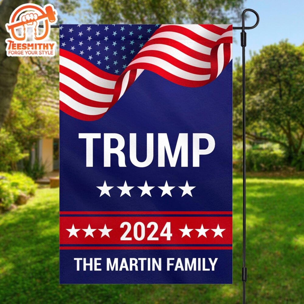 Trump 2024 Flag Donald Trump Garden Flag