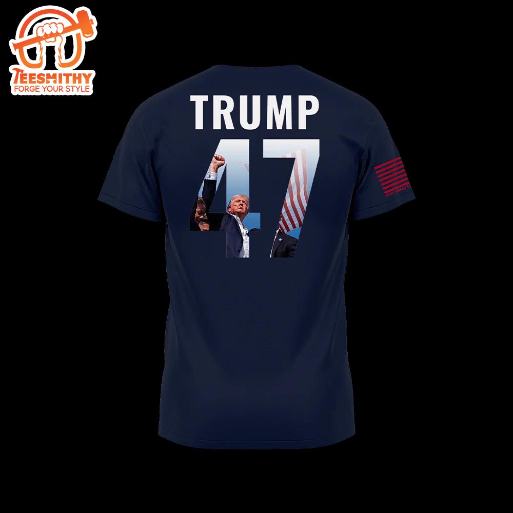 Trump 47 Blue T-Shirt