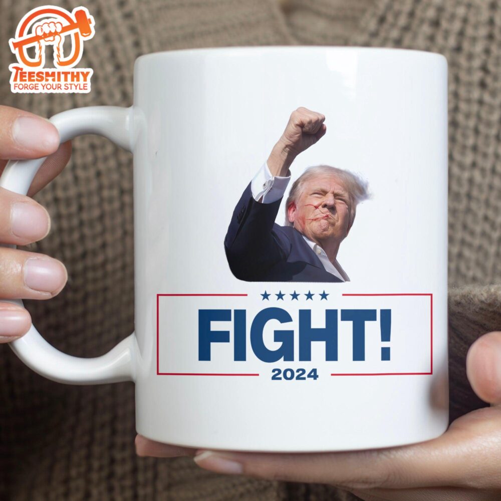 Trump Fight 2024 Mug Trump Pennsylvania Rally Trump Fight Mug