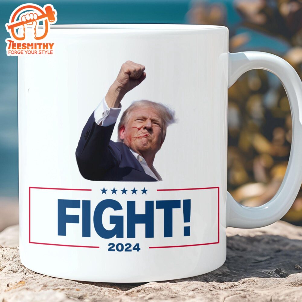 Trump Fight 2024 Mug Trump Pennsylvania Rally Trump Fight Mug