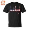 Trump Signature Usa Flag Color 4th Of July 2024 Maga 45 47 T-Shirt