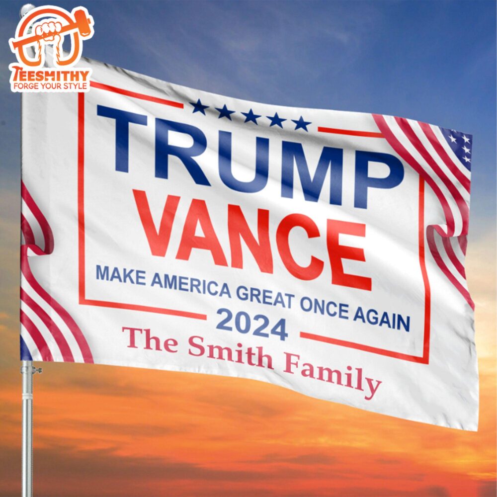 Trump Vance 2024 Flag Trump Garden Flag House Flag