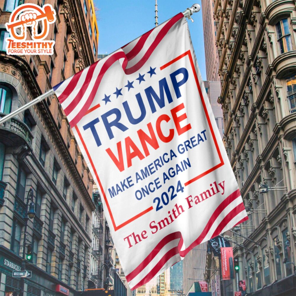 Trump Vance 2024 Flag Trump Garden Flag House Flag