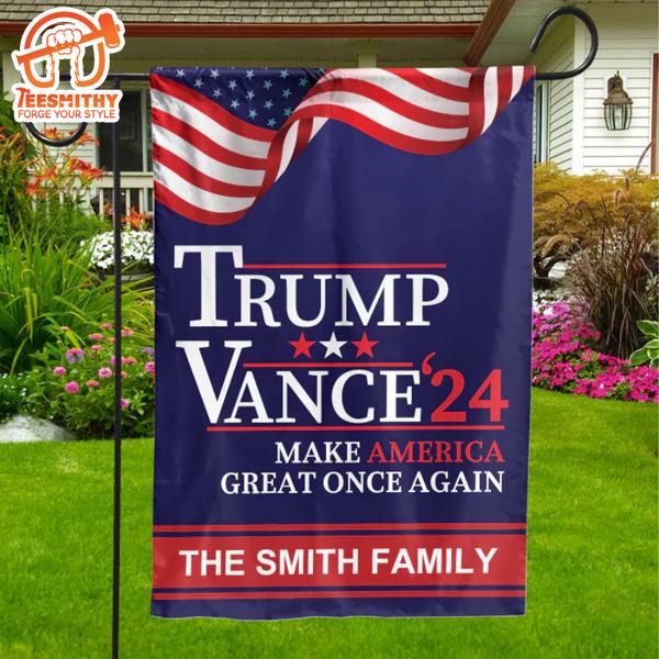 Trump Vance 2024 Flag Trump Supporter