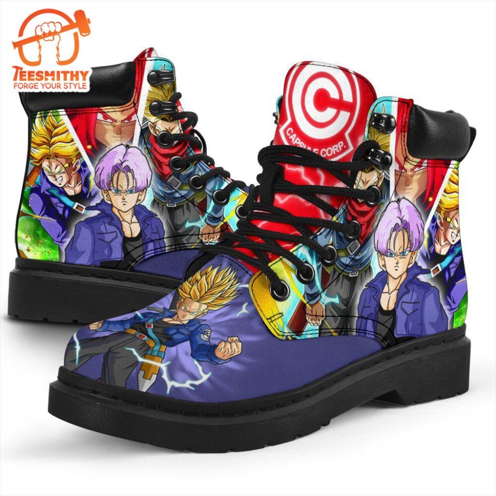 Trunks Dragon Ball Boots Timbs Custom Anime Shoes Fan Gift