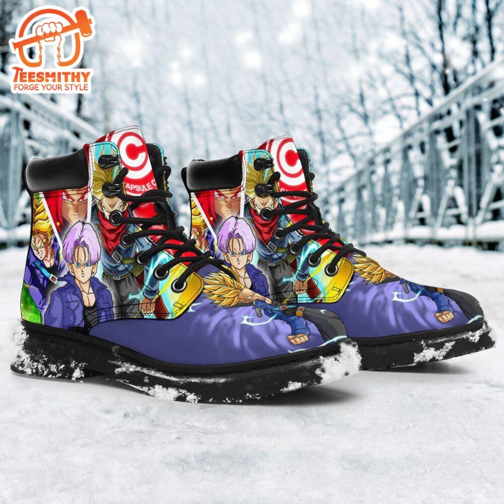 Trunks Dragon Ball Boots Timbs Custom Anime Shoes Fan Gift