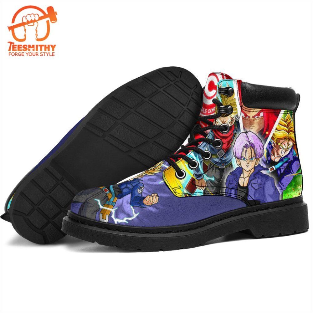 Trunks Dragon Ball Boots Timbs Custom Anime Shoes Fan Gift