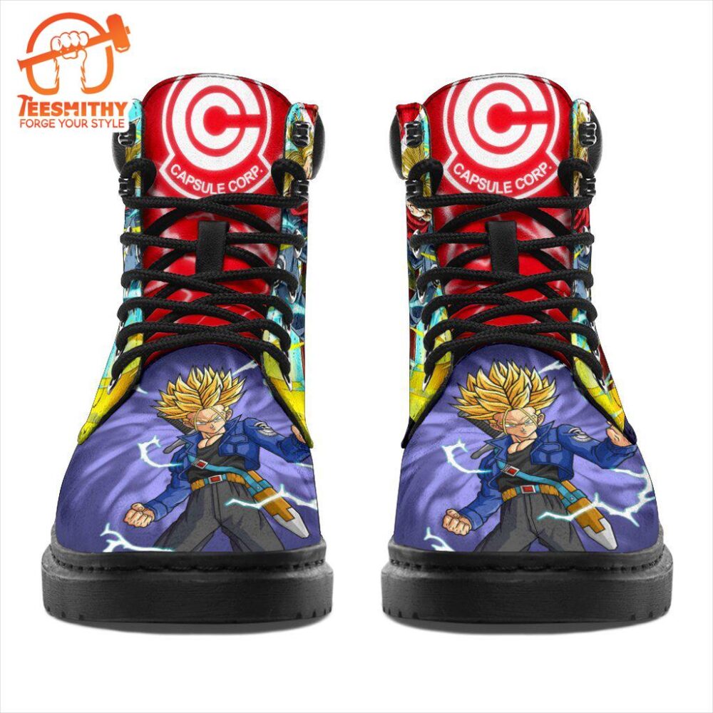 Trunks Dragon Ball Boots Timbs Custom Anime Shoes Fan Gift