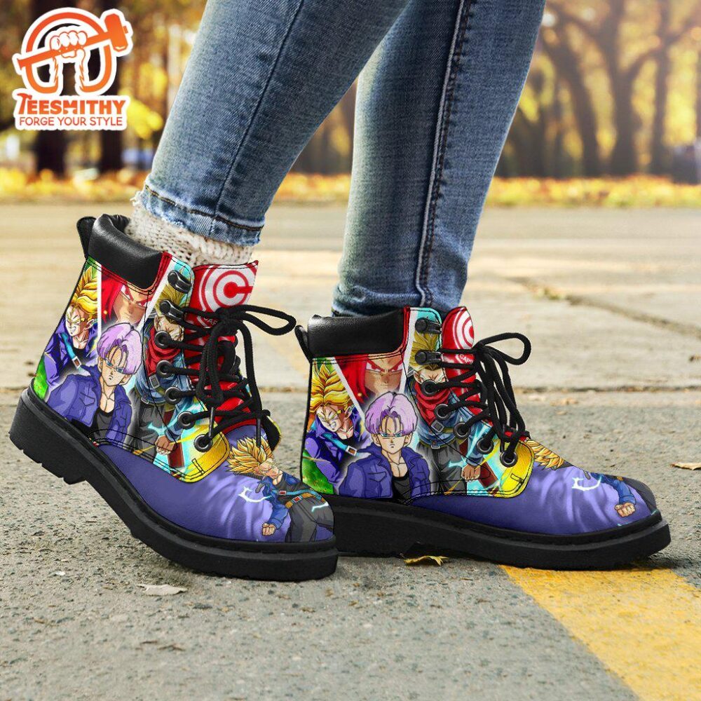 Trunks Dragon Ball Boots Timbs Custom Anime Shoes Fan Gift