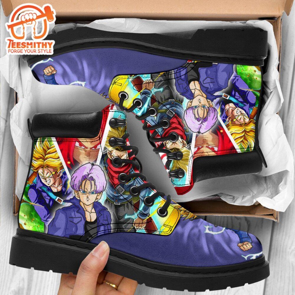 Trunks Dragon Ball Boots Timbs Custom Anime Shoes Fan Gift