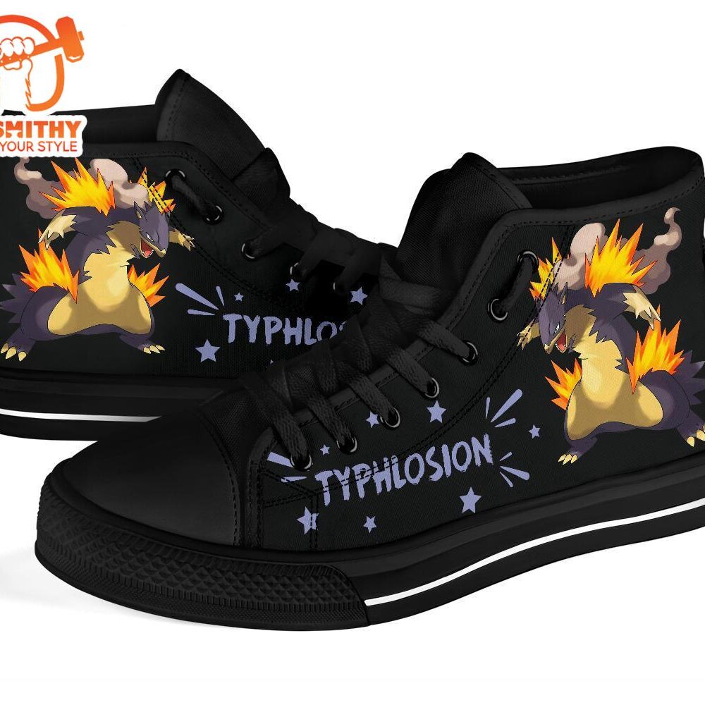 Typhlosion High Top Shoes Gift Idea