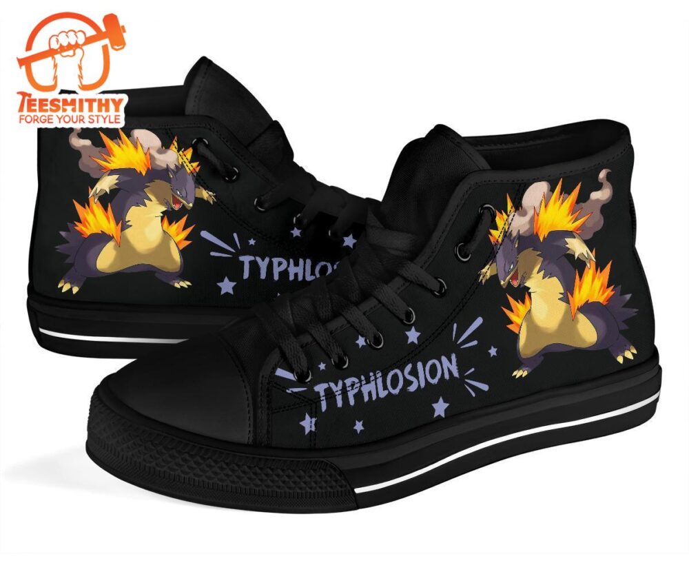 Typhlosion High Top Shoes Gift Idea