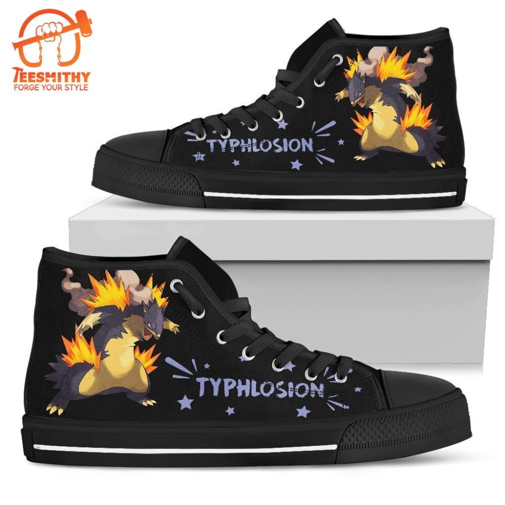 Typhlosion High Top Shoes Gift Idea