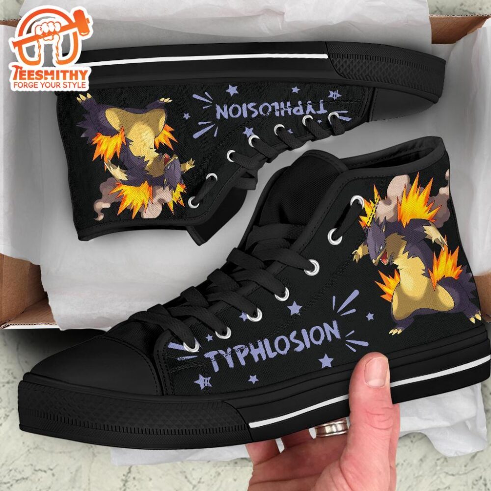 Typhlosion High Top Shoes Gift Idea