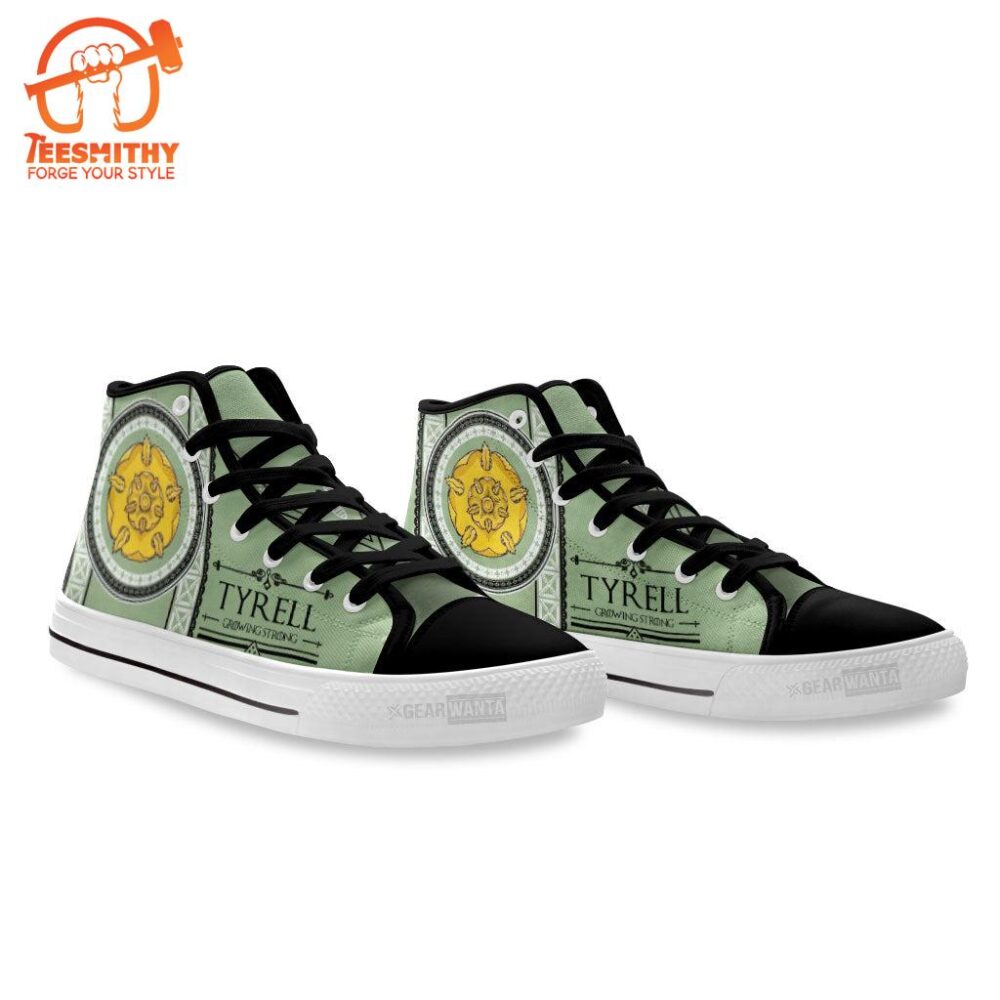 Tyrell Game Of Thrones High Top Shoes Custom For Fans