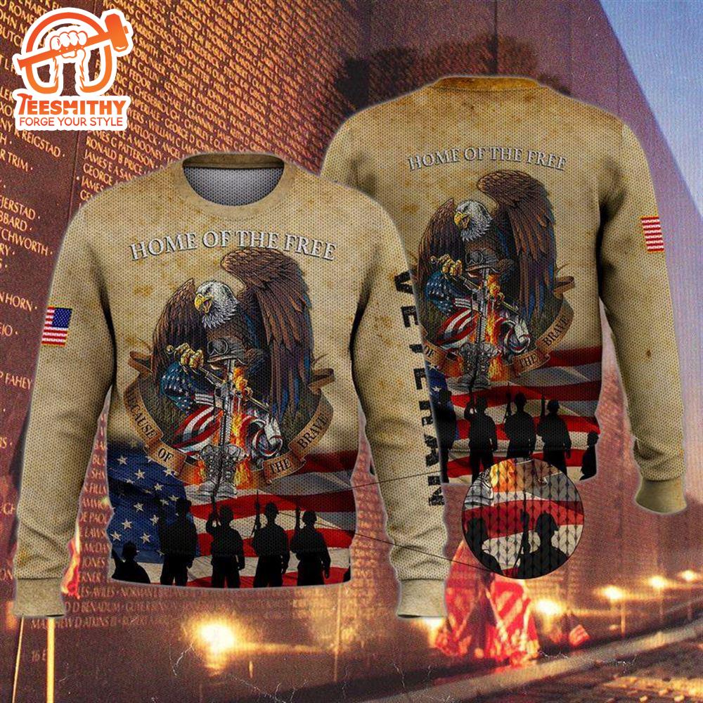 U.S Veteran Ugly Christmas Sweater  For Men &Amp Women  Adult  Us5978 – Veteran Sweater