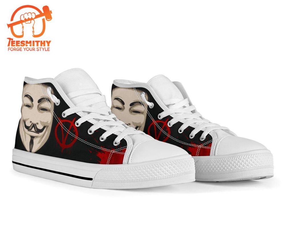 V For Vendetta High Top Shoes Custom Idea