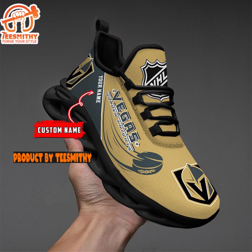 Vegas Golden Knights Personalized NHL New Max Soul Shoes V1