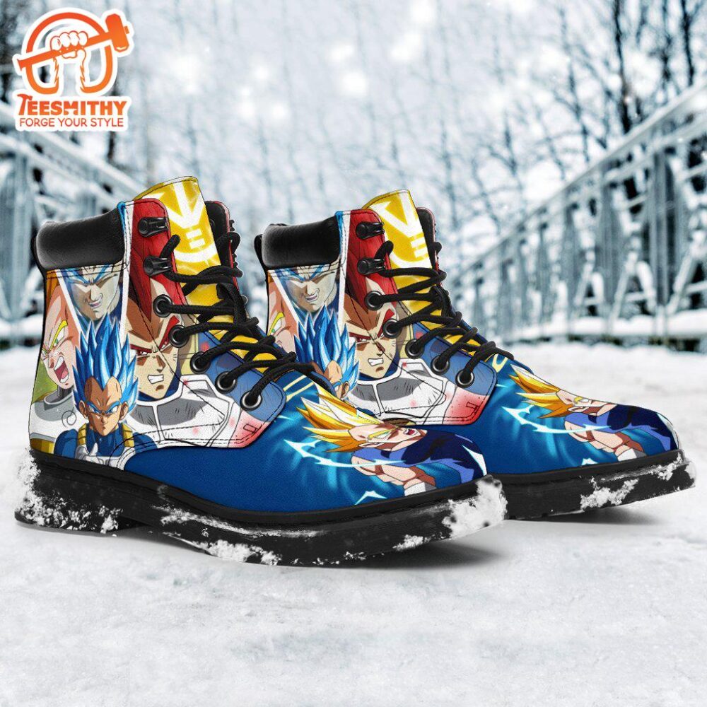 Vegeta Boots Timbs Dragon Ball Custom Shoes Anime Fan Gift