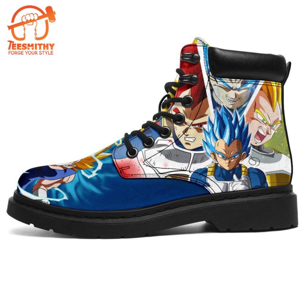 Vegeta Boots Timbs Dragon Ball Custom Shoes Anime Fan Gift