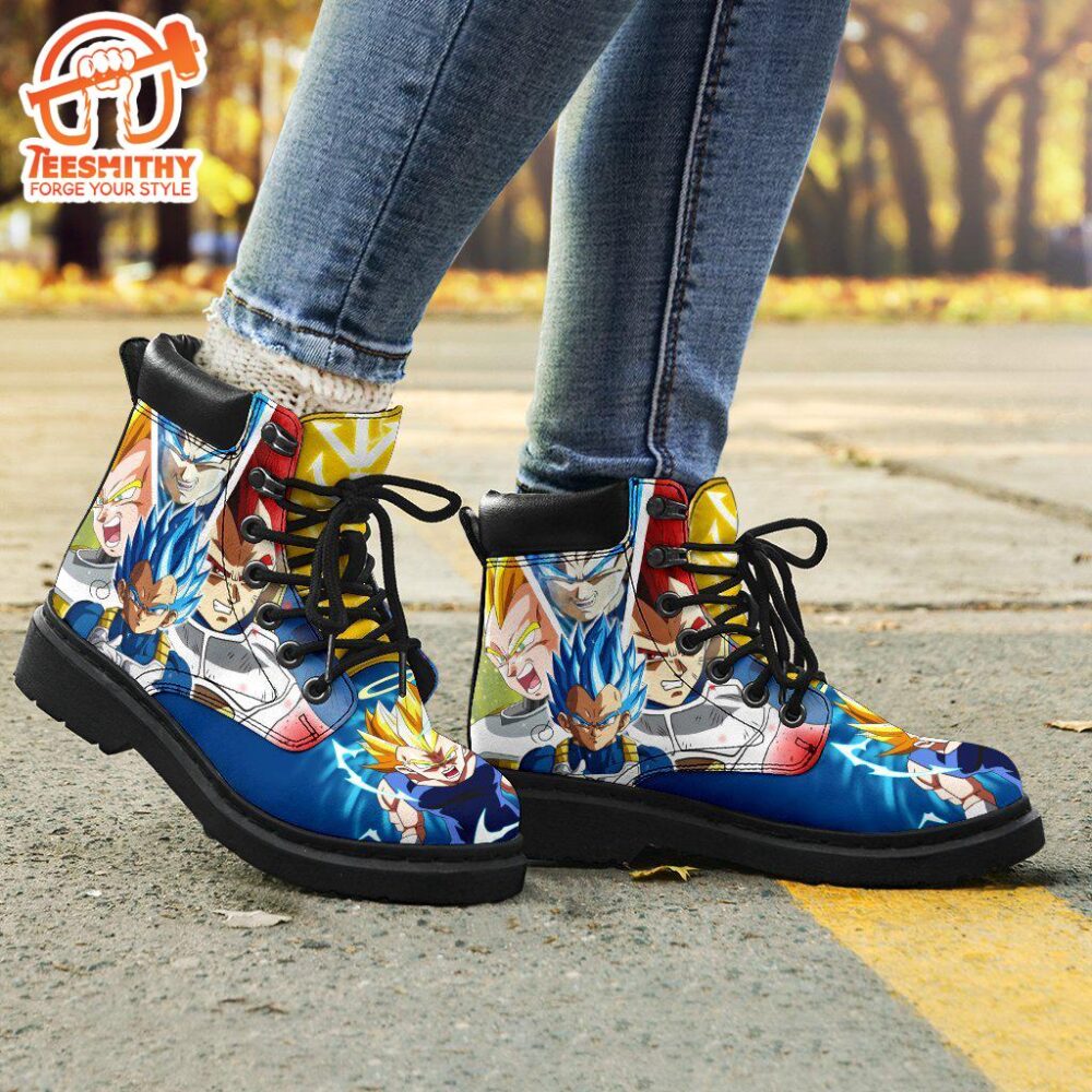 Vegeta Boots Timbs Dragon Ball Custom Shoes Anime Fan Gift