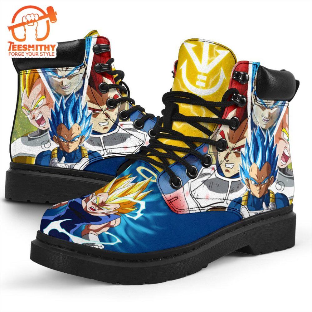 Vegeta Boots Timbs Dragon Ball Custom Shoes Anime Fan Gift