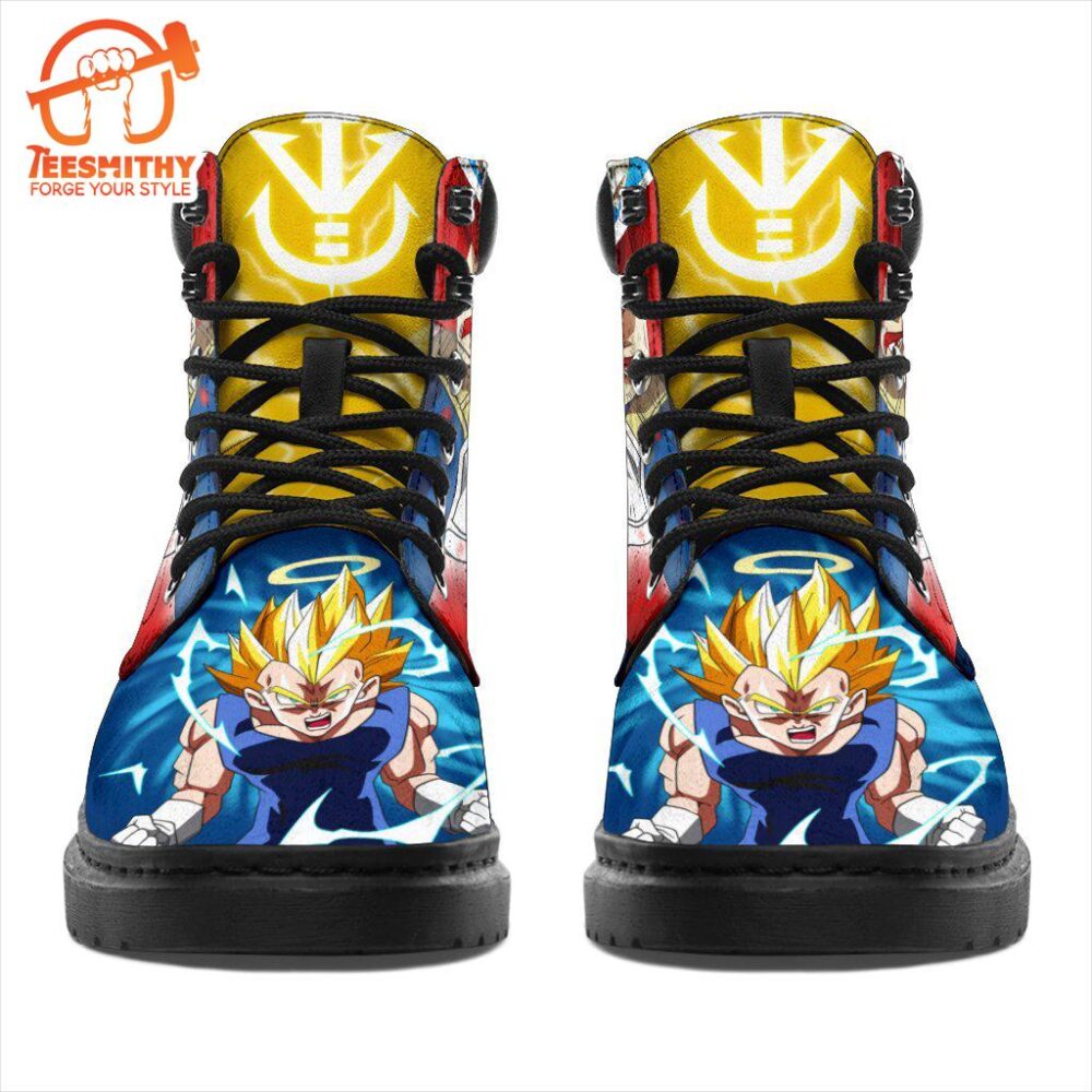 Vegeta Boots Timbs Dragon Ball Custom Shoes Anime Fan Gift