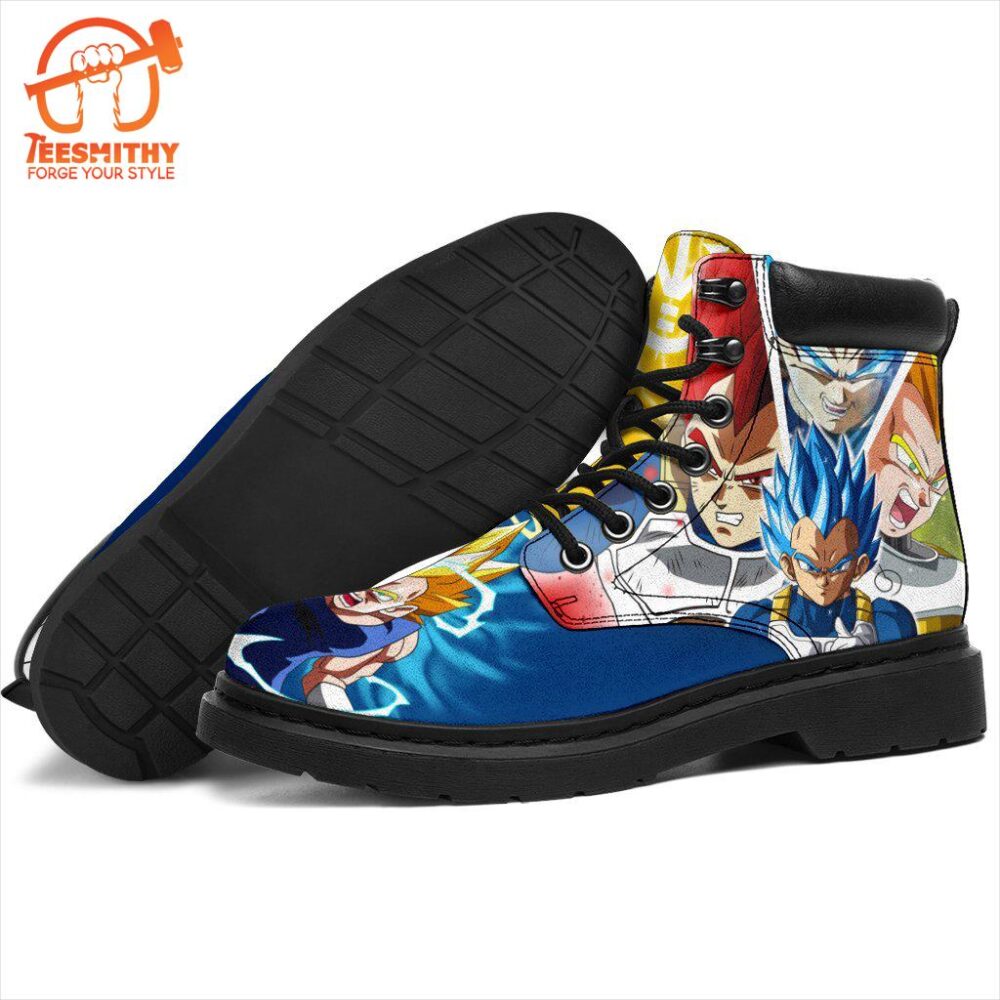 Vegeta Boots Timbs Dragon Ball Custom Shoes Anime Fan Gift