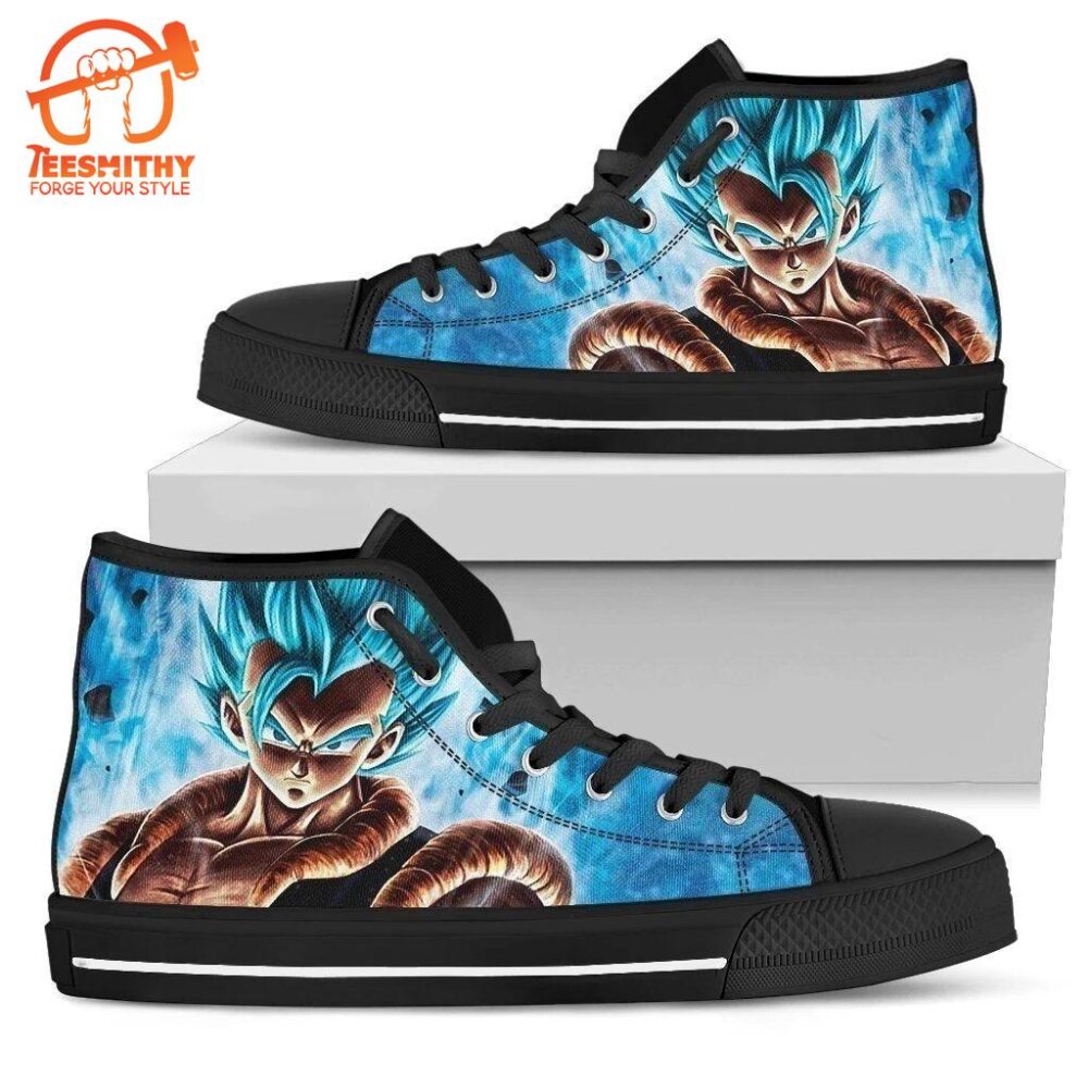 Vegeto High Top Shoes Dragon Ball Custom