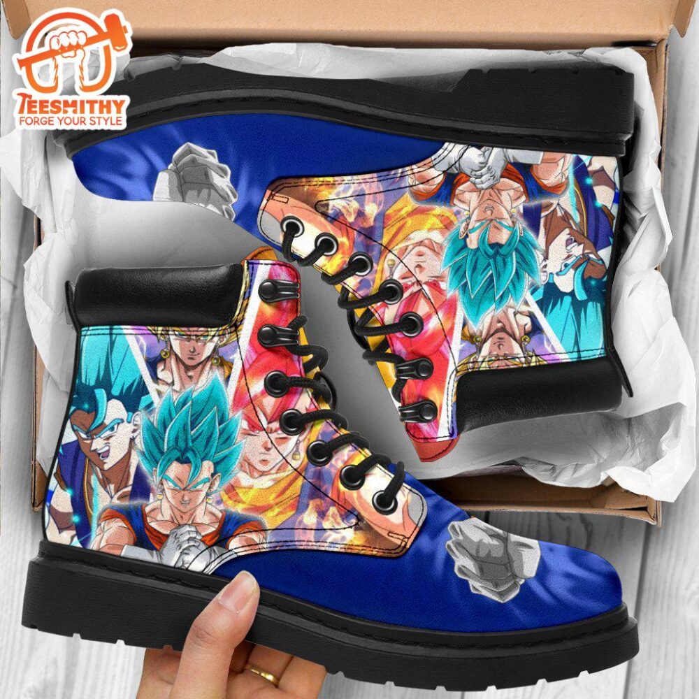 Vegito Dragon Ball Boots Shoes Anime Custom Idea