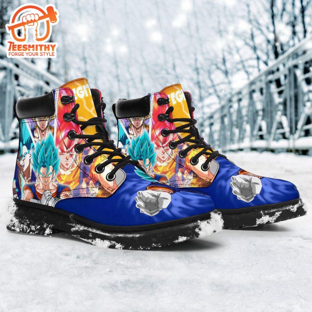 Vegito Dragon Ball Boots Shoes Anime Custom Idea