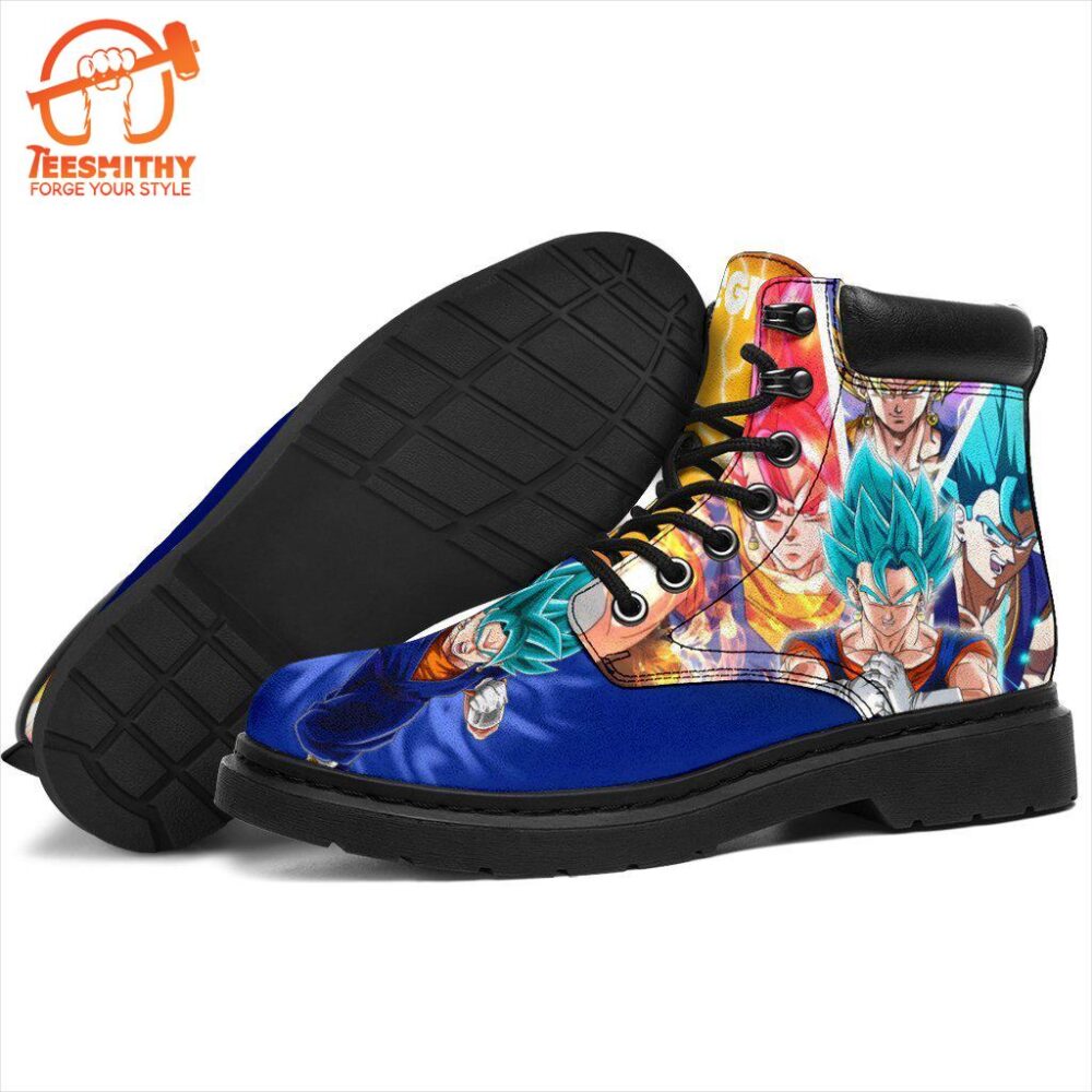 Vegito Dragon Ball Boots Shoes Anime Custom Idea