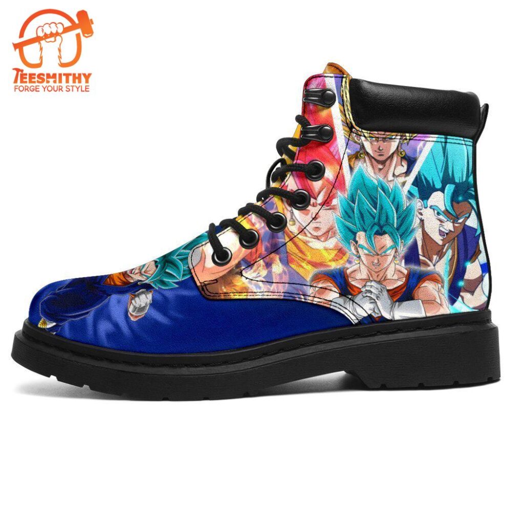 Vegito Dragon Ball Boots Shoes Anime Custom Idea