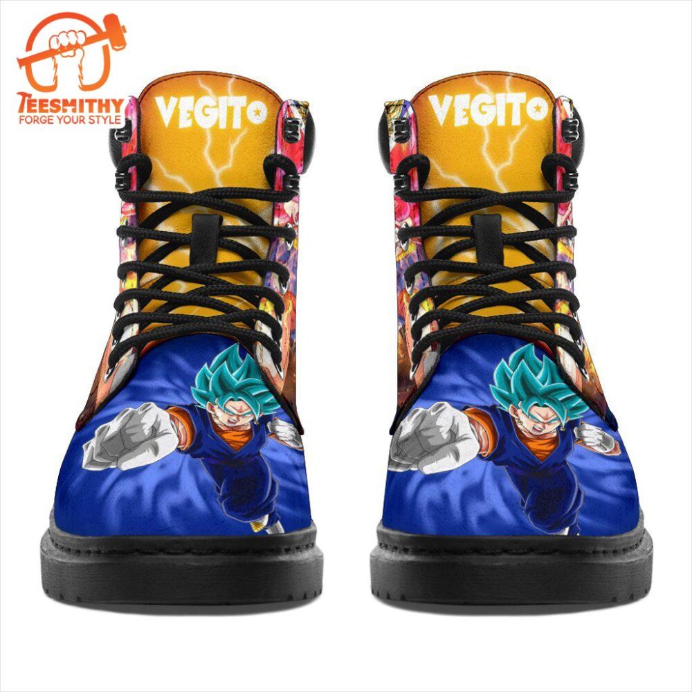 Vegito Dragon Ball Boots Shoes Anime Custom Idea