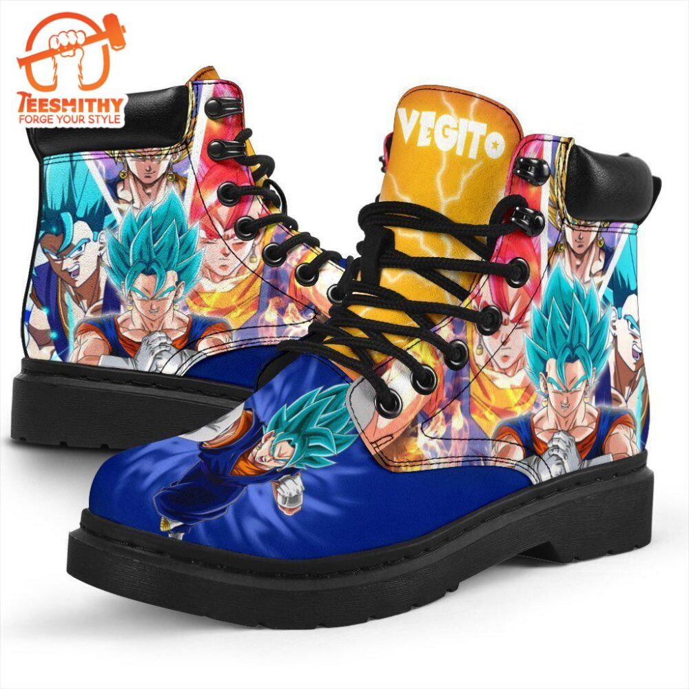 Vegito Dragon Ball Boots Shoes Anime Custom Idea