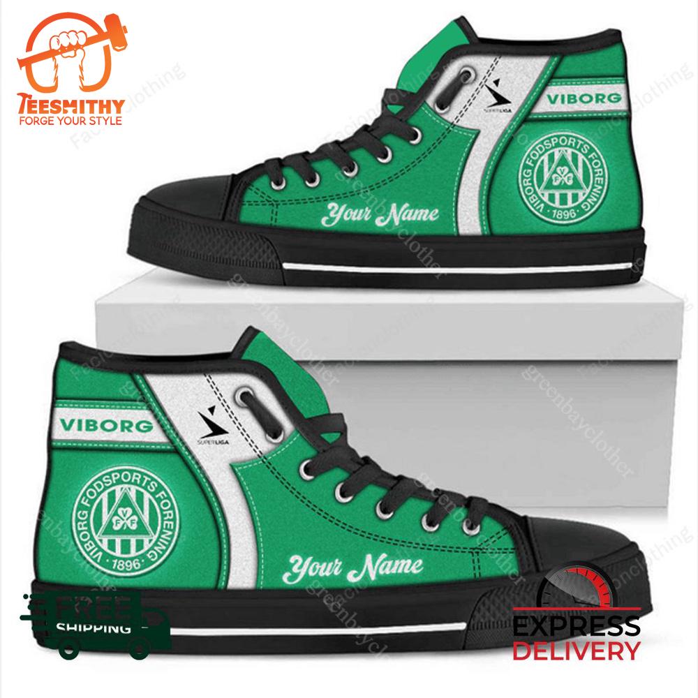 Viborg Personalized High Top Canvas Shoes